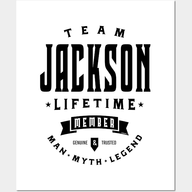 Team Jackson Wall Art by C_ceconello
